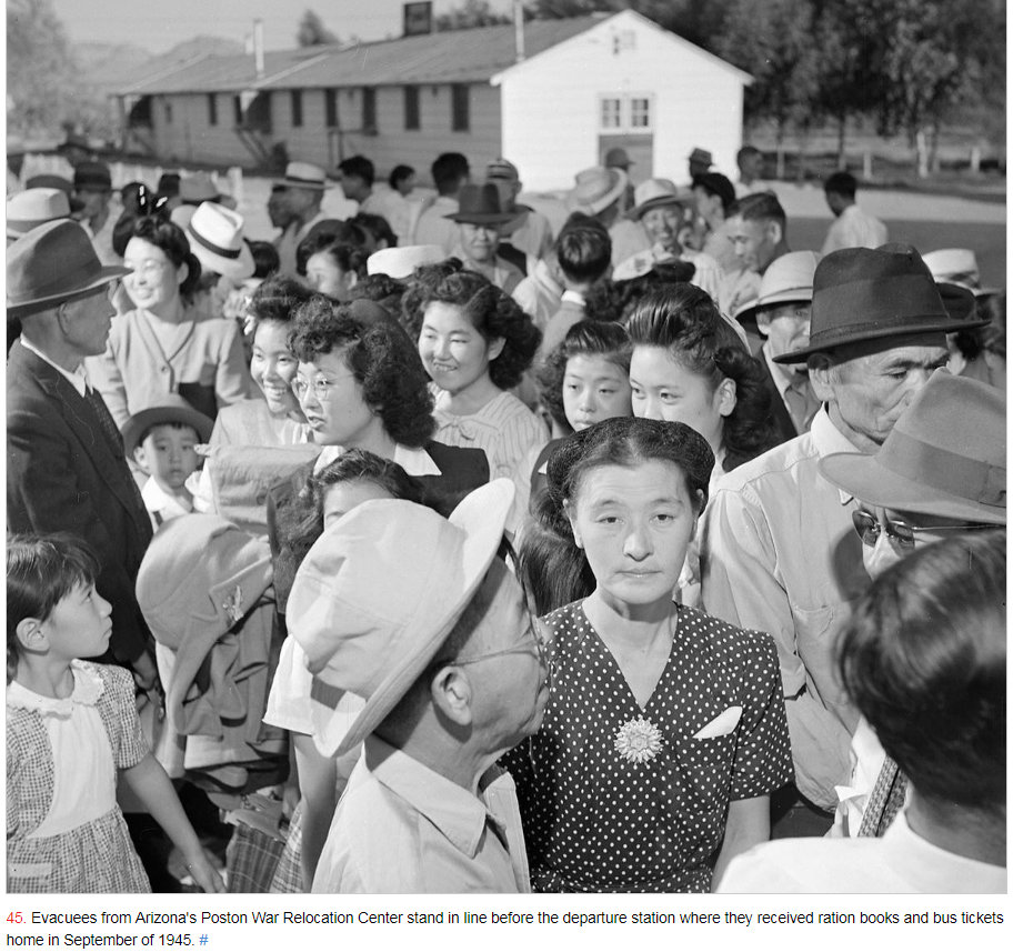 #LetOurVoicesEcho #Japanese #PostonAZRelocationCenter 1945