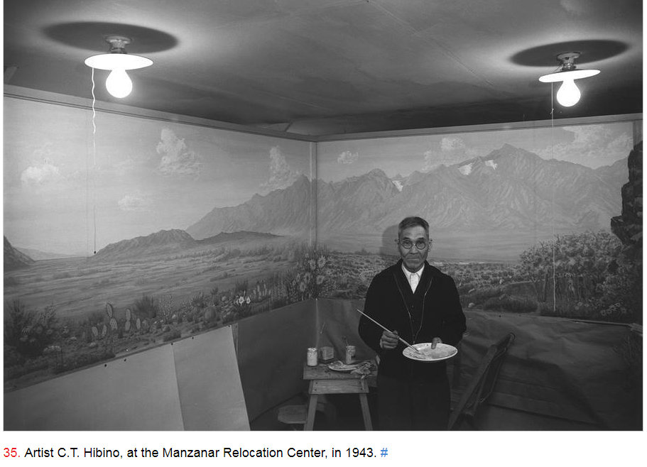 #LetOurVoicesEcho #ManzanarJapanese #ArtistCTHibino